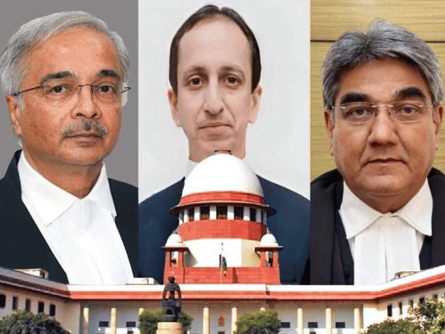 Centre Notifies Appointment of Three New Supreme Court Judges, Takes Strength to Full 34