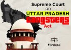 SC Quashes Gangsters Act FIR Over One-Time Protest