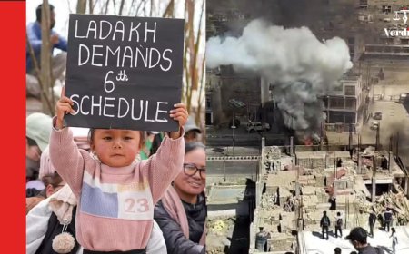 Ladakh Unrest: Leh Protests Over Statehood and Sixth Schedule Turn Deadly