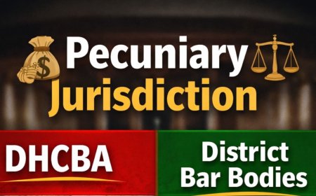 Pecuniary Jurisdiction Dispute Between DHCBA and District Bars, Explained