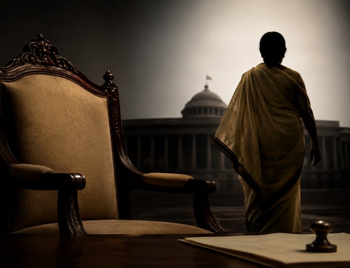 Can an Outgoing Chief Minister Refuse to Step Down After Losing an Election?