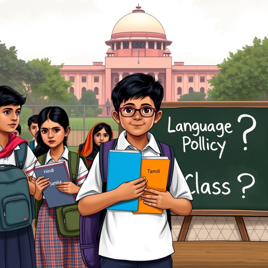 Should Students Learn a Third Language in Class 9? Supreme Court Raises Questions